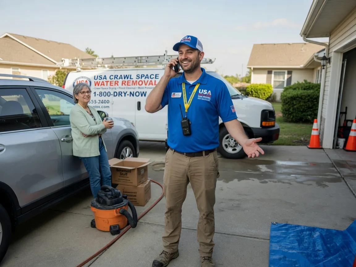 Crawl Space Water Removal Vernon, MI FAQs